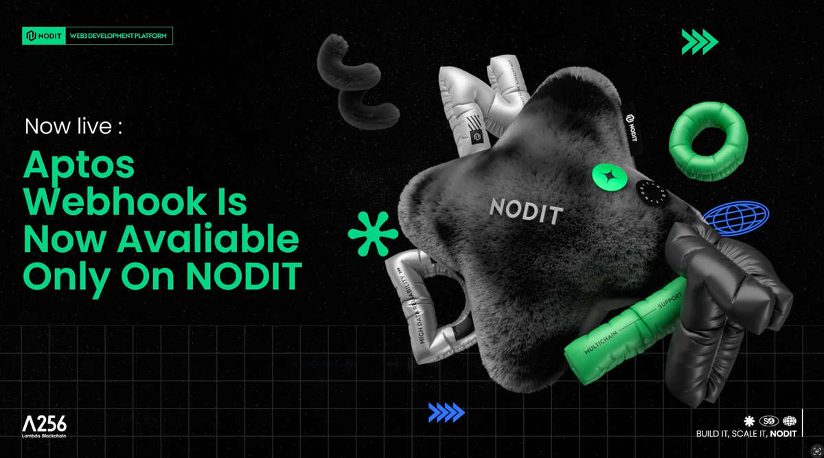 Nodit Unveils Exclusive Aptos Webhook API at Consensus 2025