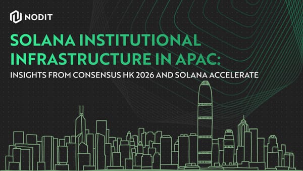 Solana Institutional Infrastructure in APAC: Insights from Consensus HK 2026 and Solana Accelerate